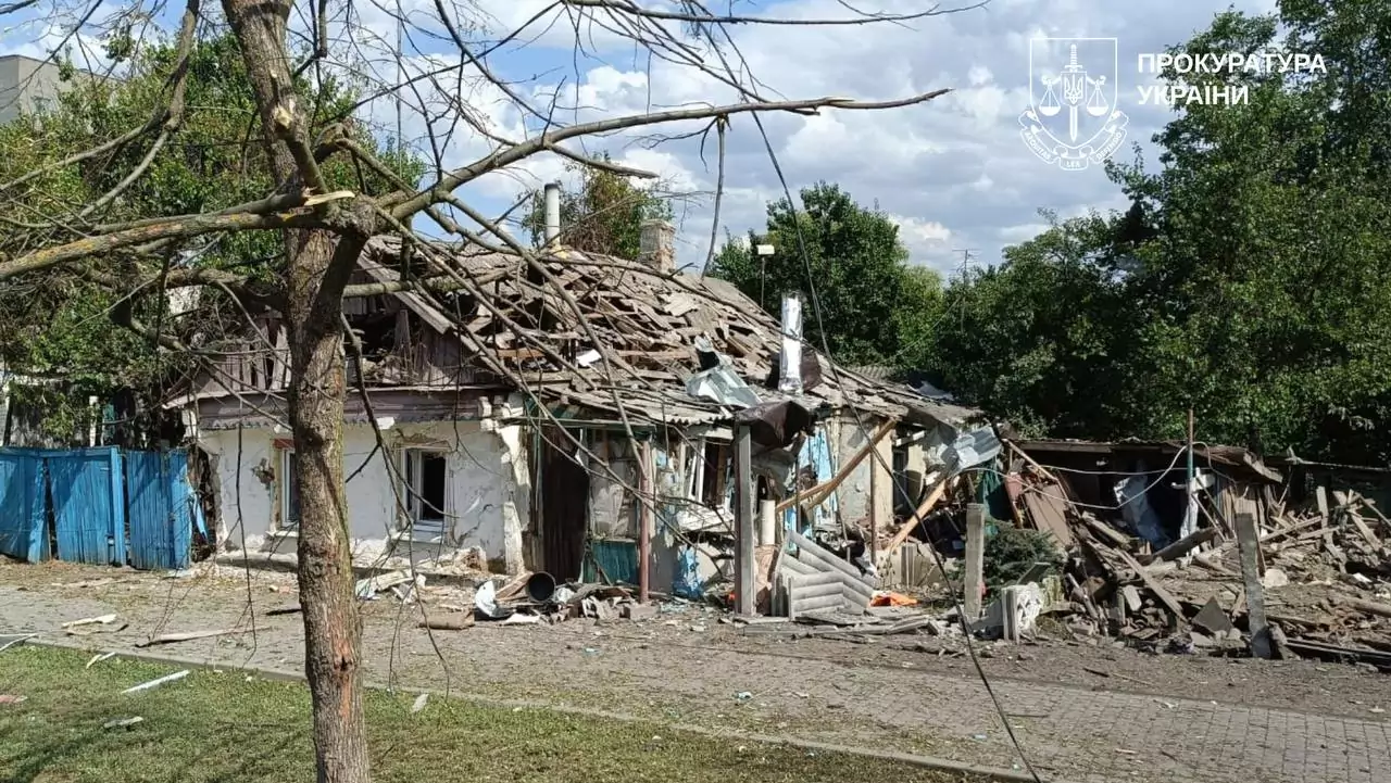The consequences of the Russian attack on Balakliia on Jul. 27
